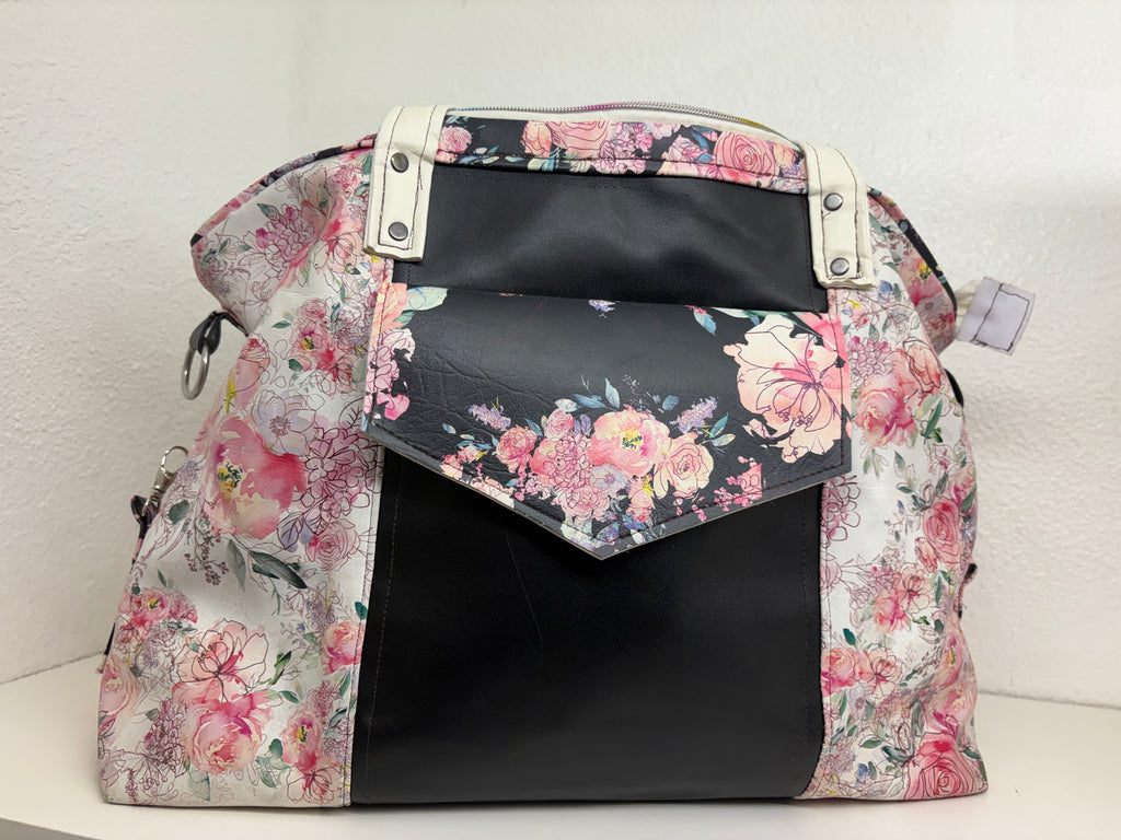Antonella Vinyl Weekender Bag
