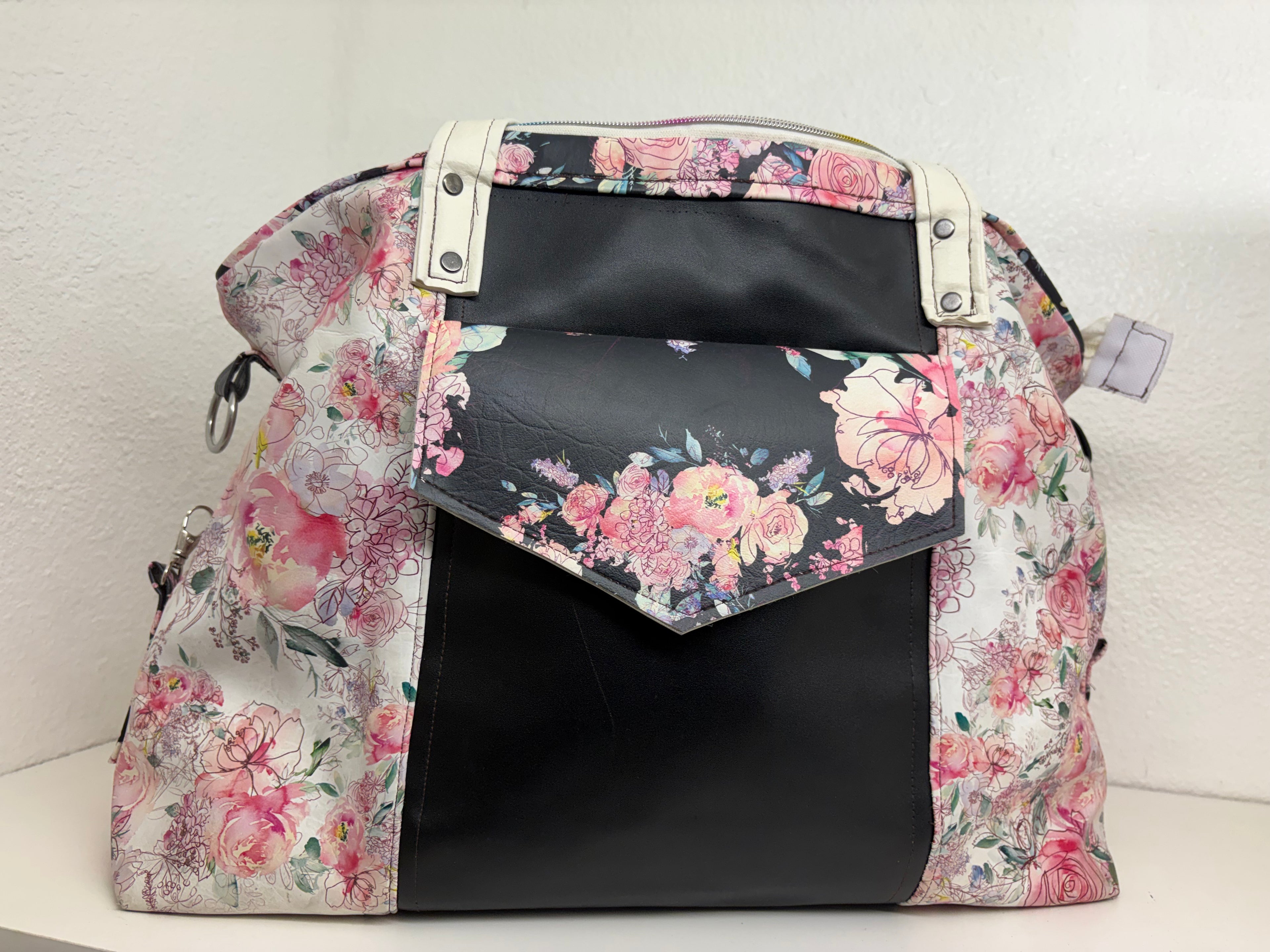 Antonella Vinyl Weekender Bag