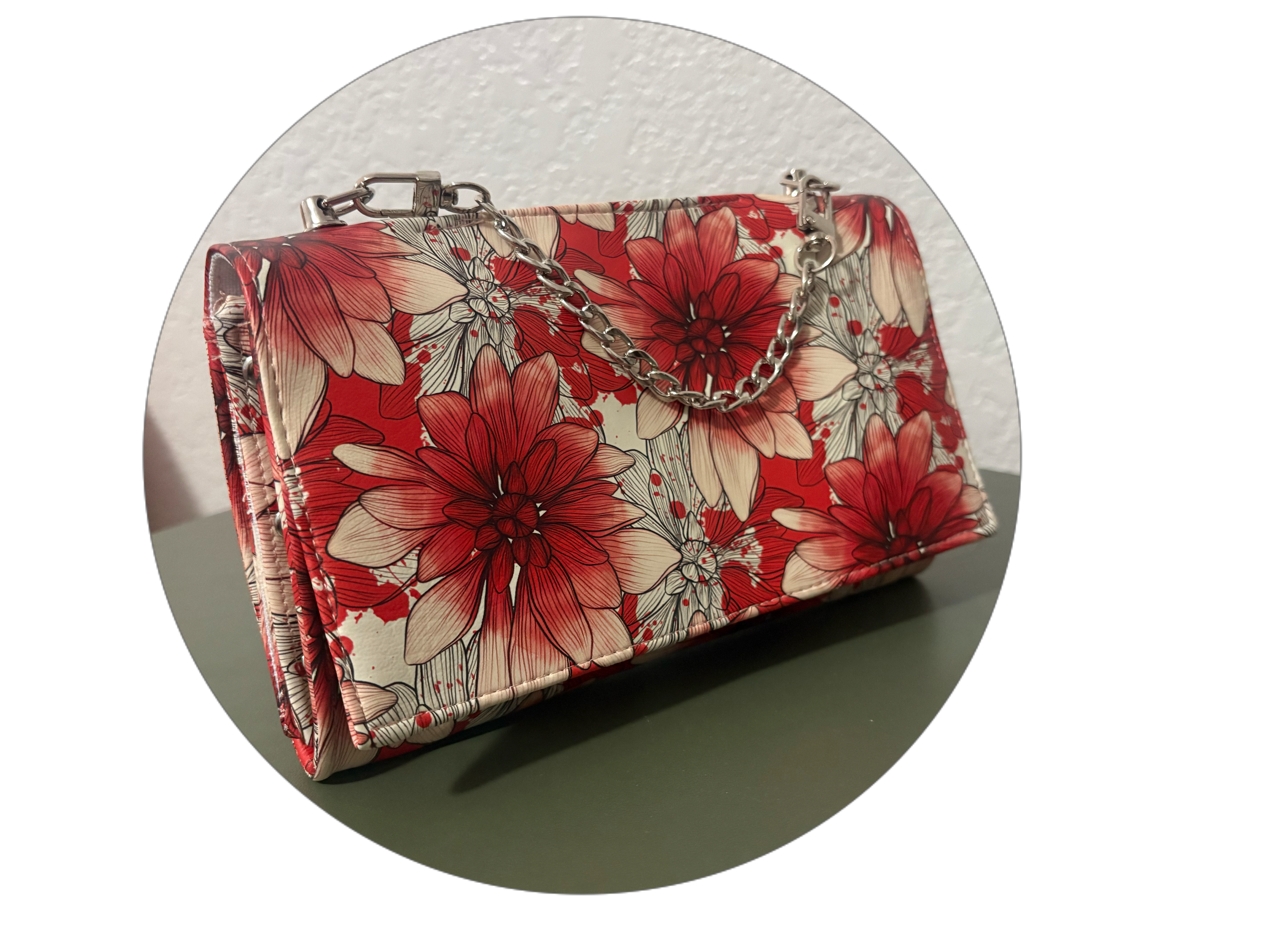 Janine Floral Clutch
